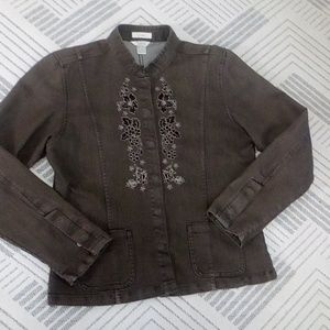 Christopher and banks jacket size small